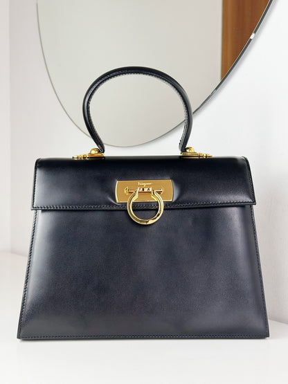 Salvatore Ferragamo Vintage Gancini Handbag Crossbody Bag