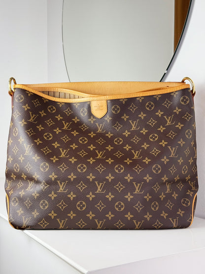 Louis Vuitton Vintage Delightful MM Tote Crossbody Bag