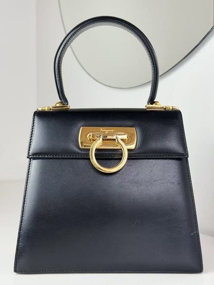 Salvatore Ferragamo Vintage Gancini Handbag Crossbody Bag
