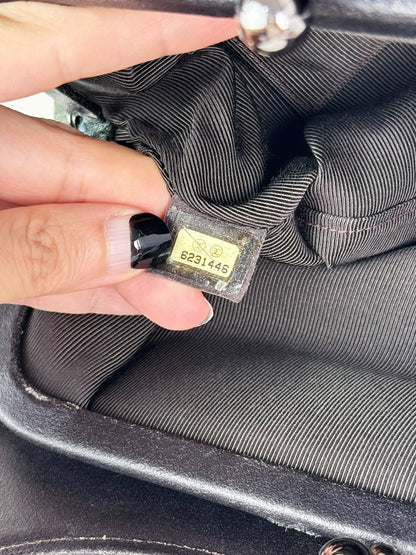 Chanel Vintage Denim Chocolate Bar Shoulder Bag