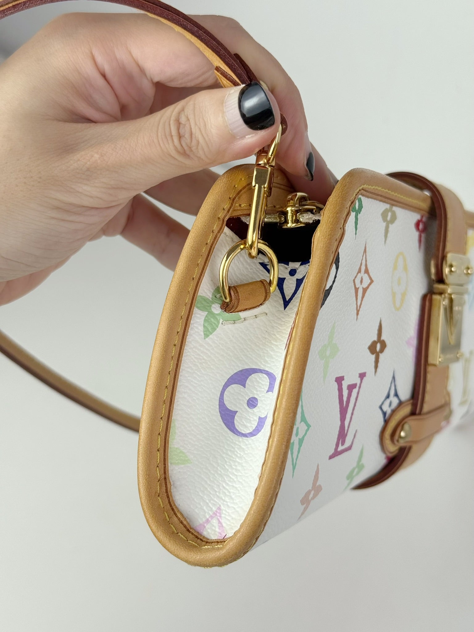 Louis Vuitton Vintage Takashi Murakami Multicolor Shirley Shoulder