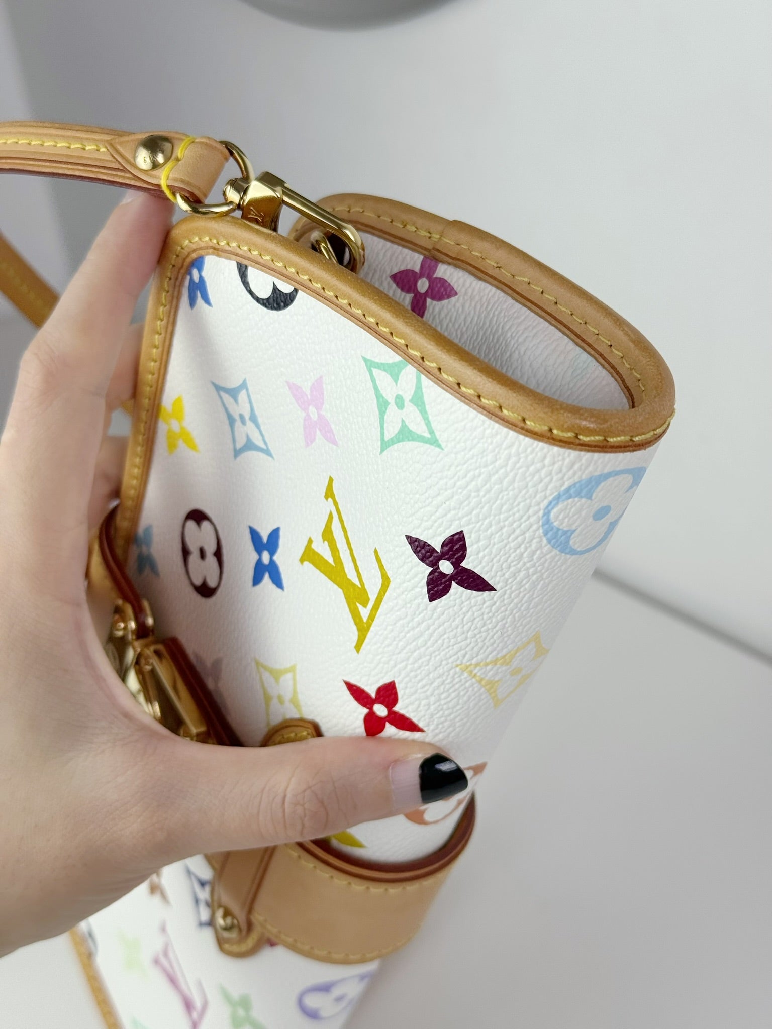 Louis Vuitton Vintage Takashi Murakami Multicolor Shirley Shoulder