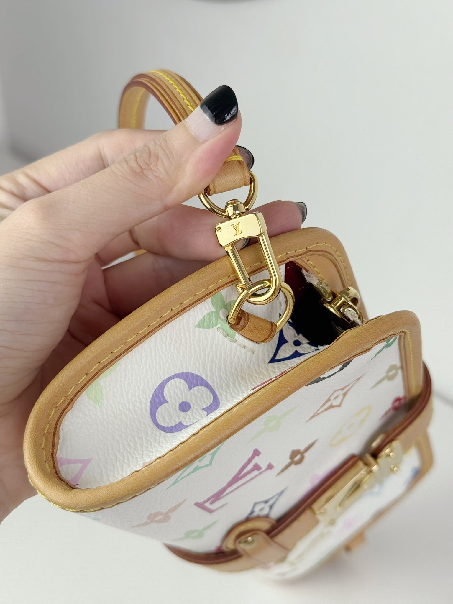 Louis Vuitton Vintage Takashi Murakami Multicolor Shirley Shoulder