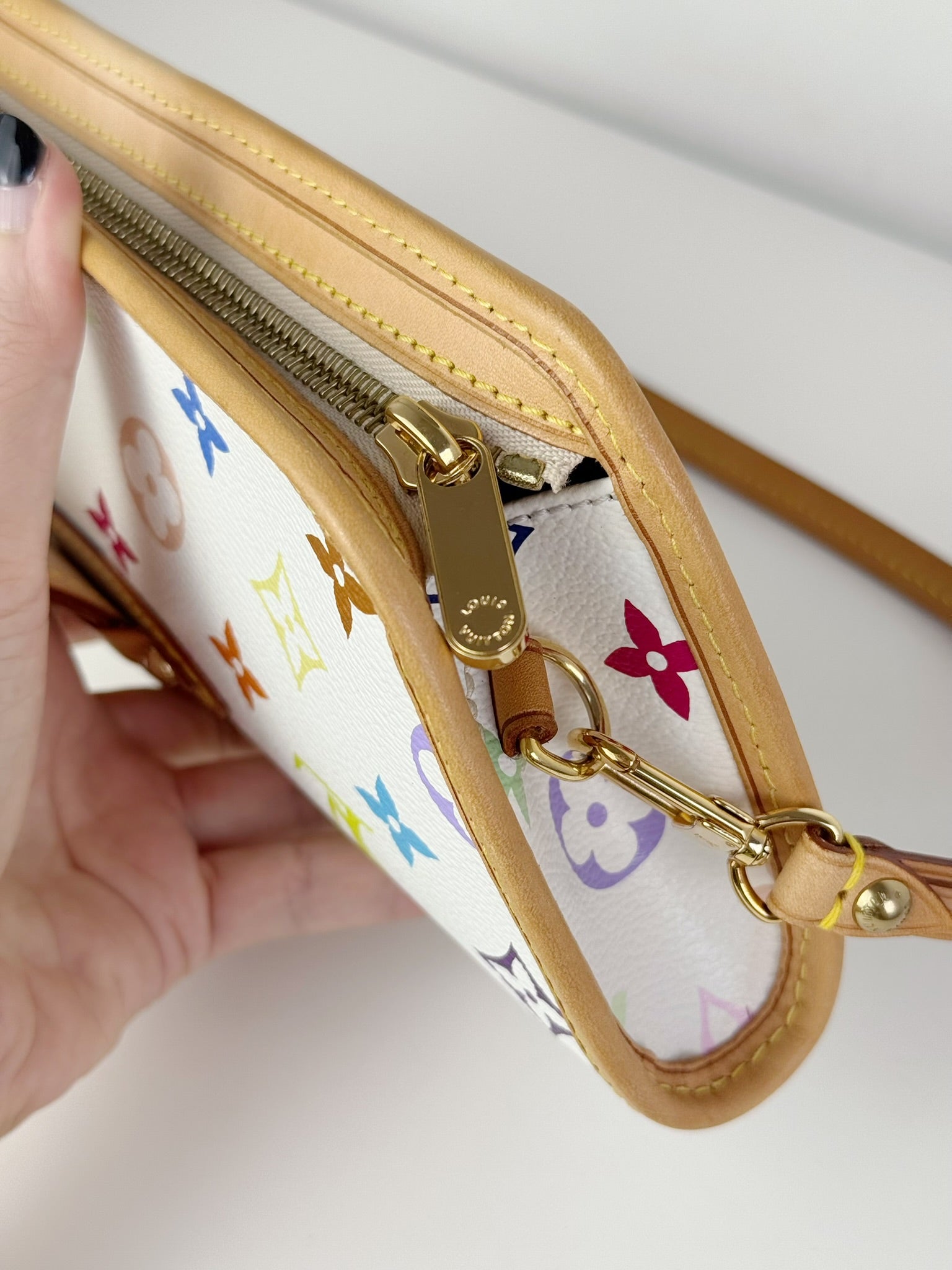 Louis Vuitton Vintage Takashi Murakami Multicolor Shirley Shoulder