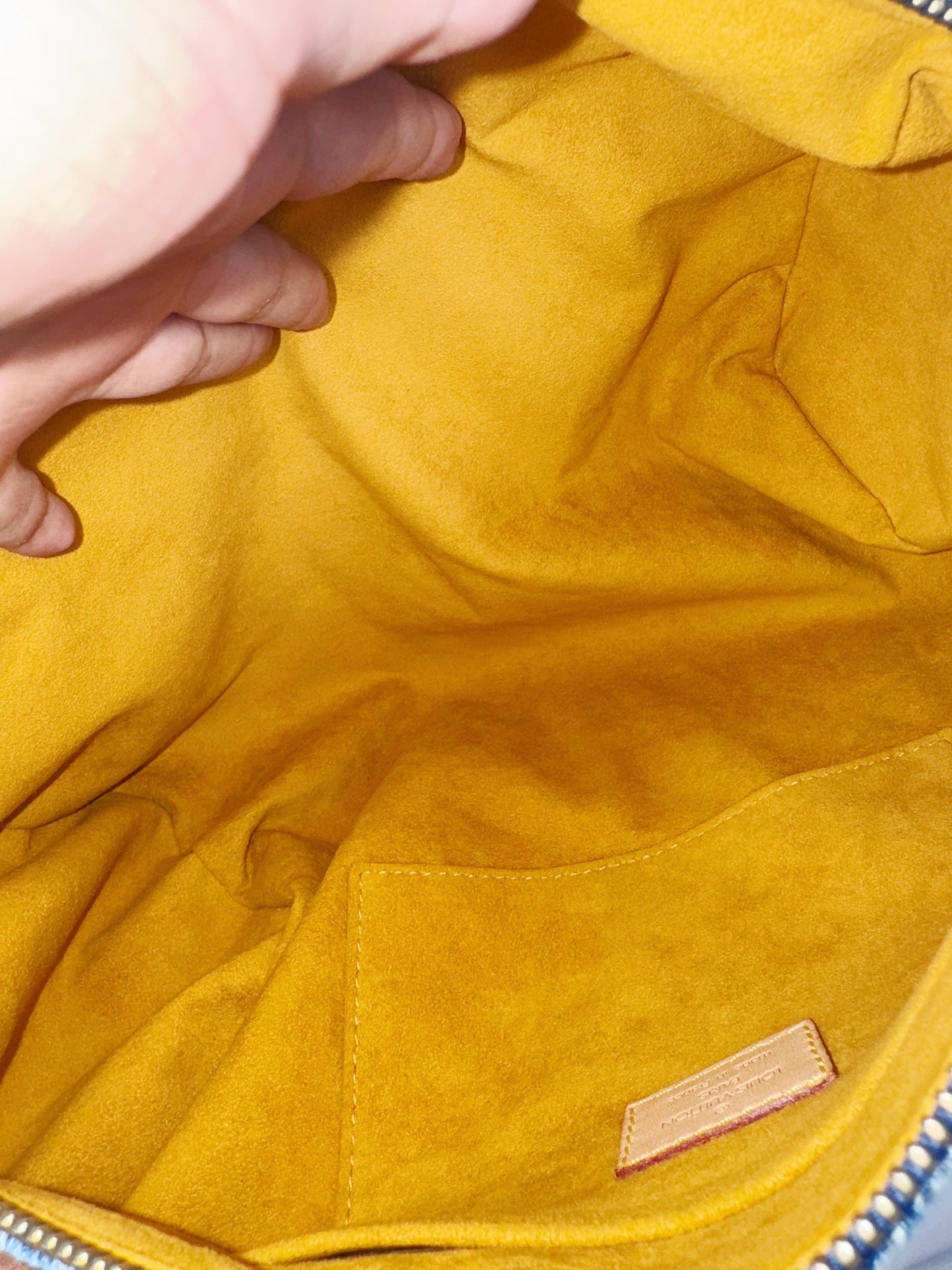 Louis Vuitton Vintage Denim Neo Speedy Handbag