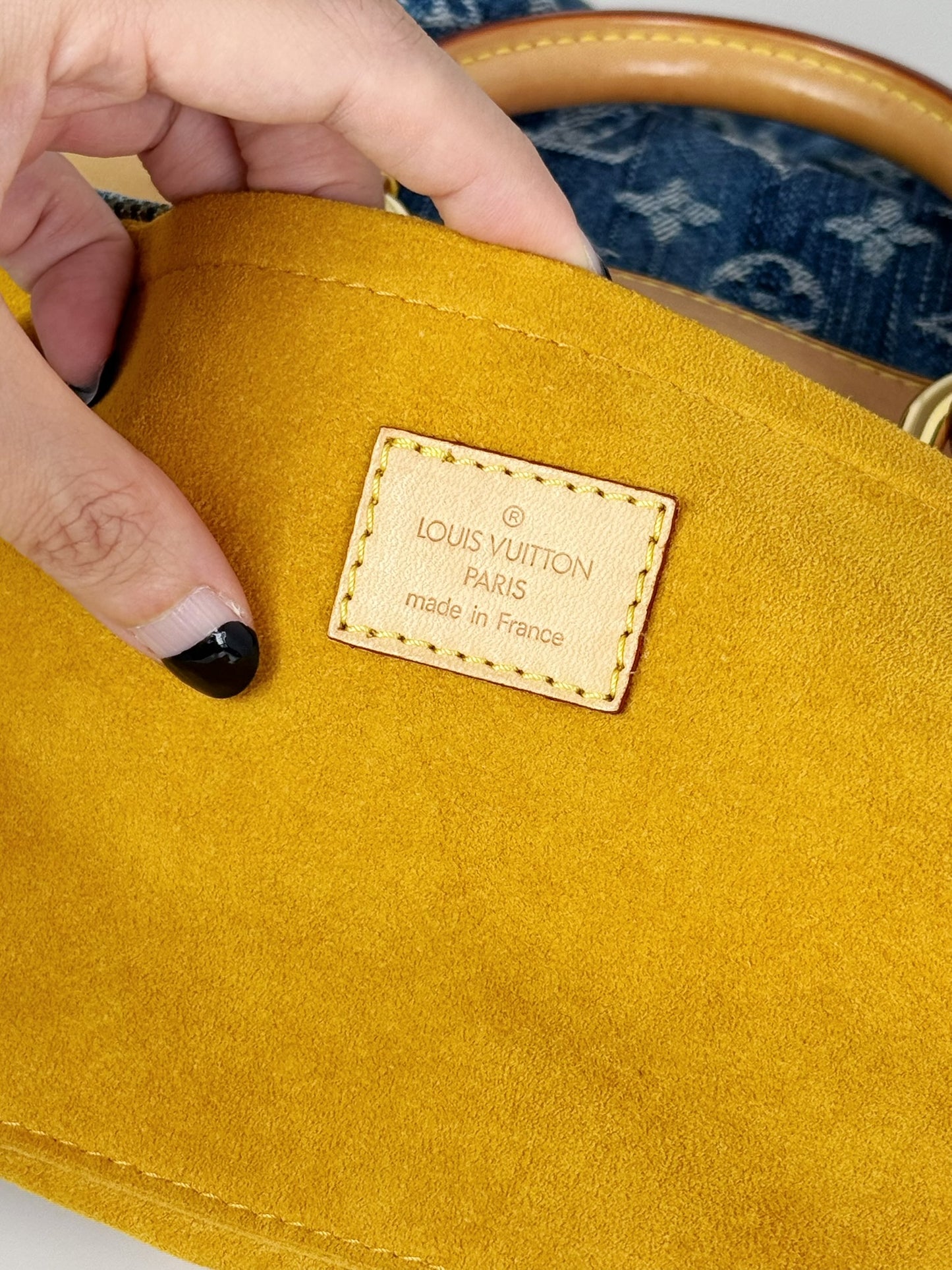 Louis Vuitton Vintage Denim Neo Speedy Handbag