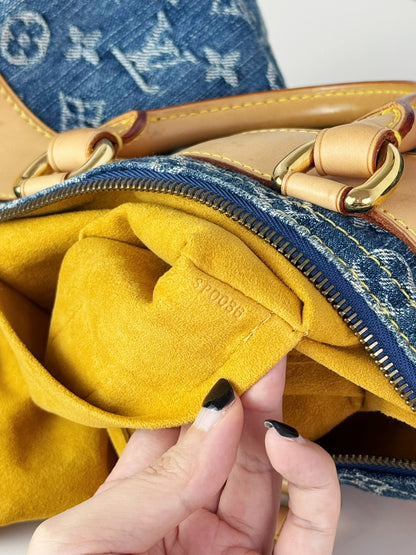 Louis Vuitton Vintage Denim Neo Speedy Handbag