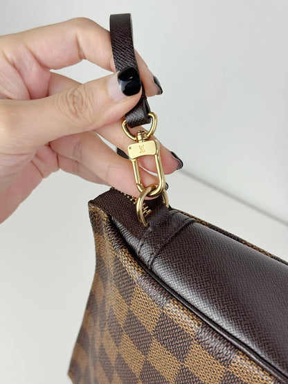 Louis Vuitton Vintage Damier Trousse Pochette Shoulder Crossbody Bag