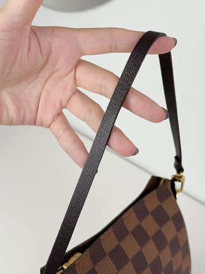 Louis Vuitton Vintage Damier Trousse Pochette Shoulder Crossbody Bag