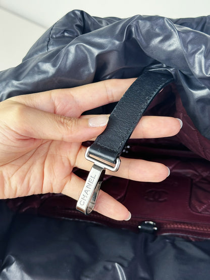 Chanel Vintage Coco Cocoon Tote Shoulder Bag