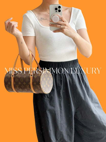 Louis Vuitton Vintage Papillon 26 Handbag Crossbody Bag