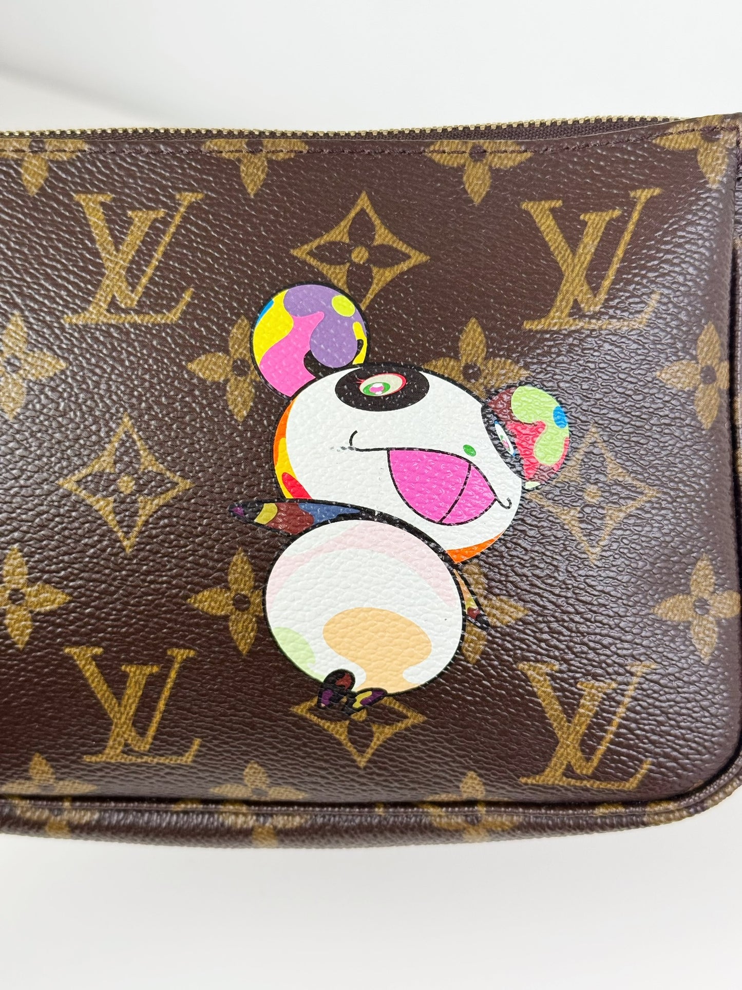 Louis Vuitton Takashi Murakami Panda Pochette Accessoires Shoulder Crossbody Bag