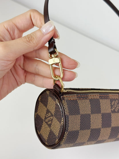 Louis Vuitton Vintage Damier Mini Papillon Handbag Crossbody Bag