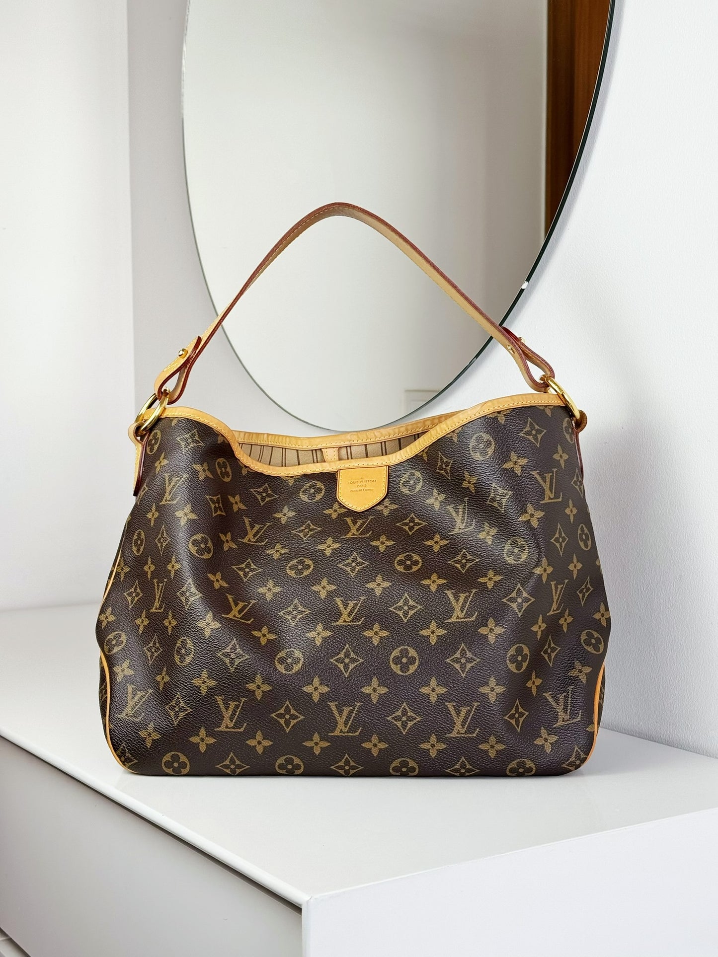 Louis Vuitton Vintage Delightful PM Tote Crossbody Bag