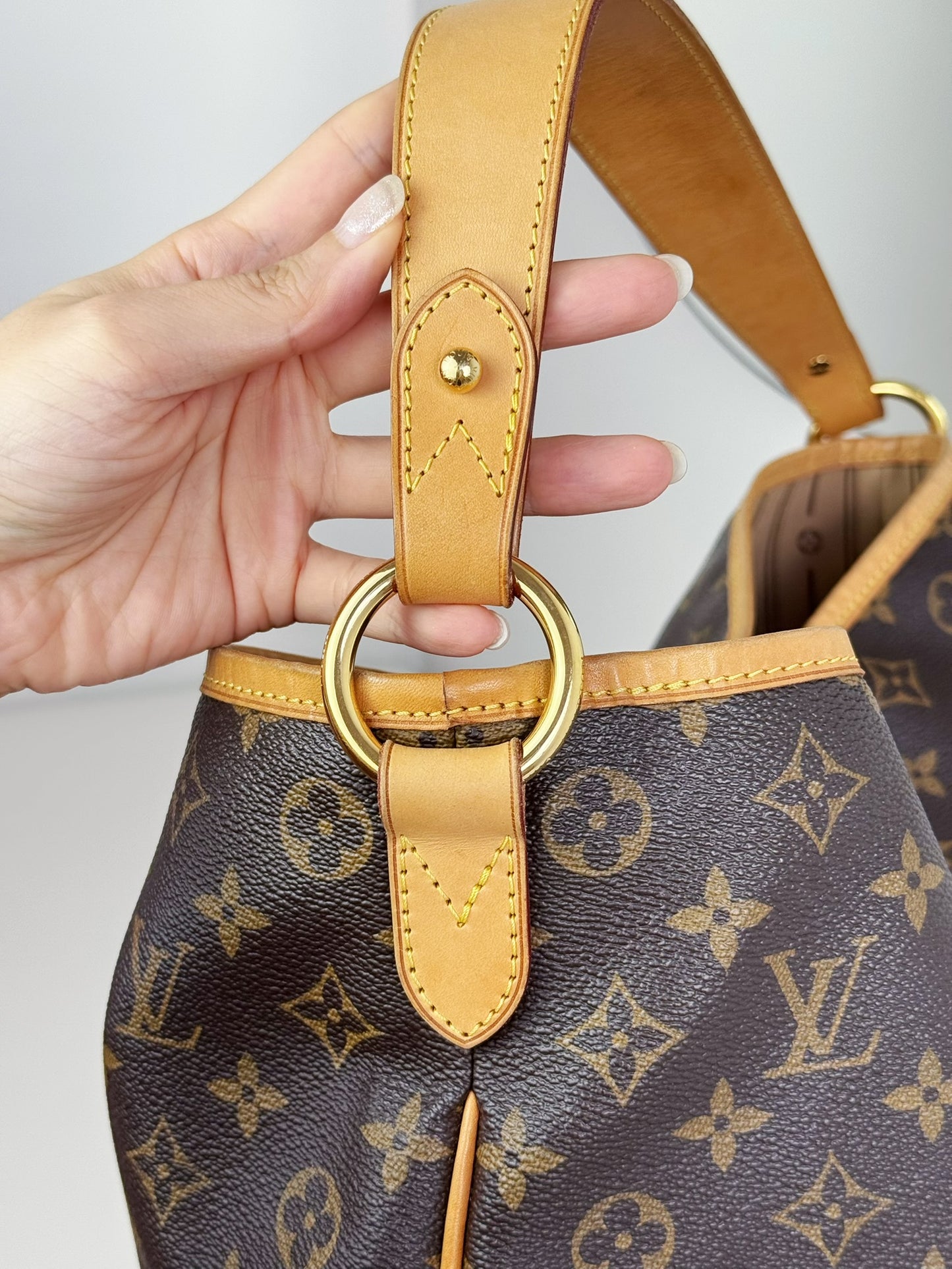 Louis Vuitton Vintage Delightful PM Tote Crossbody Bag