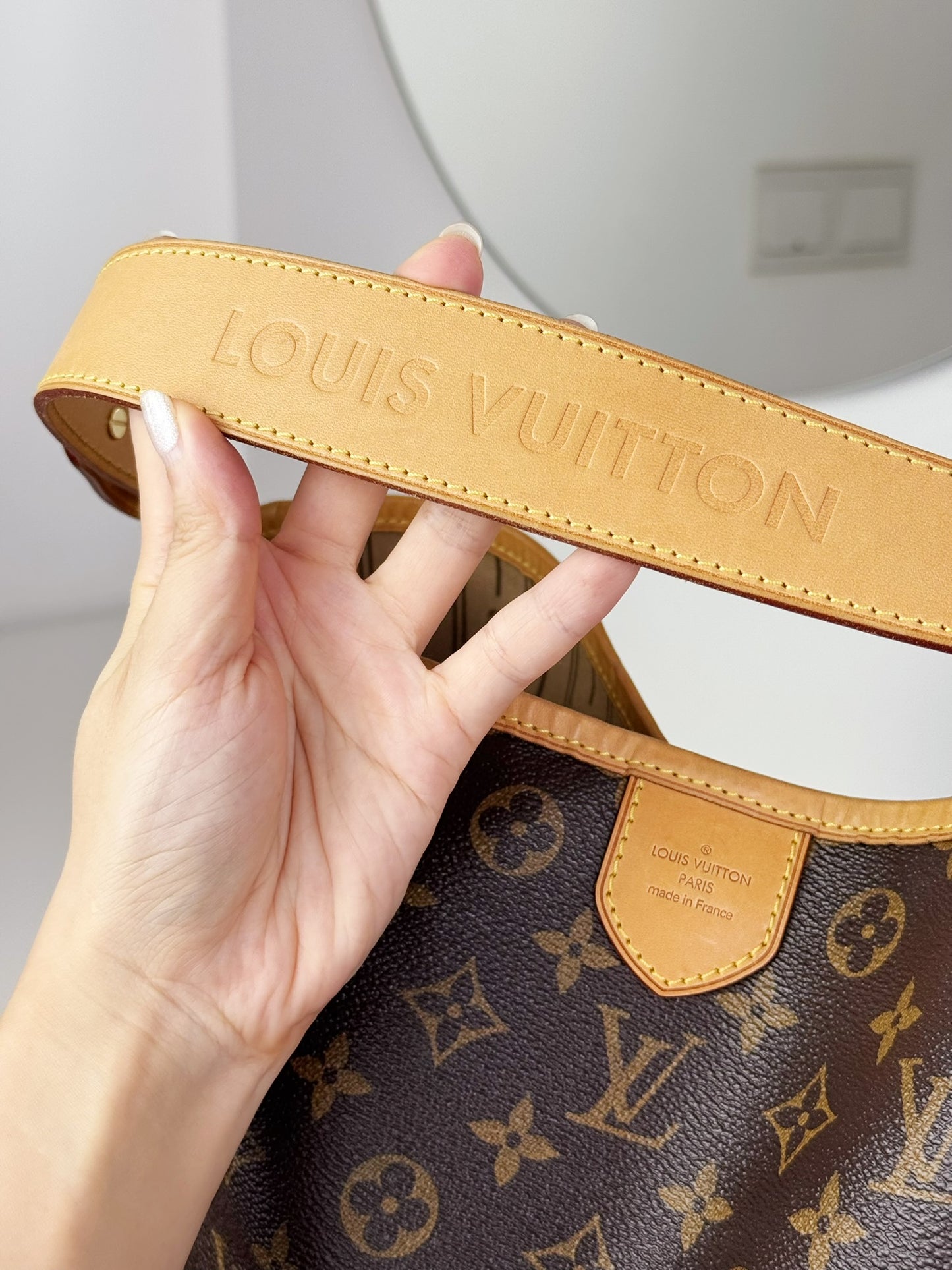 Louis Vuitton Vintage Delightful PM Tote Crossbody Bag