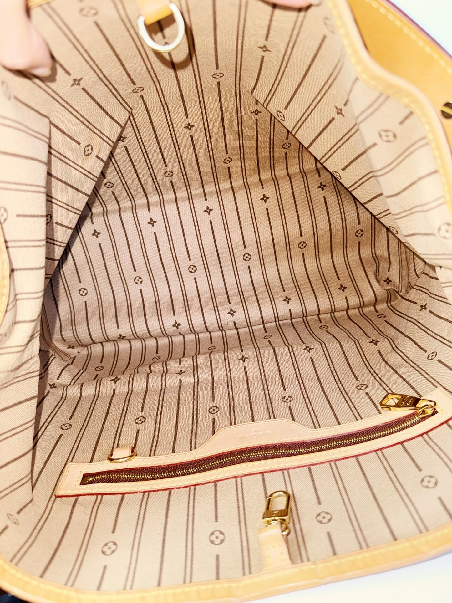 Louis Vuitton Vintage Delightful PM Tote Crossbody Bag