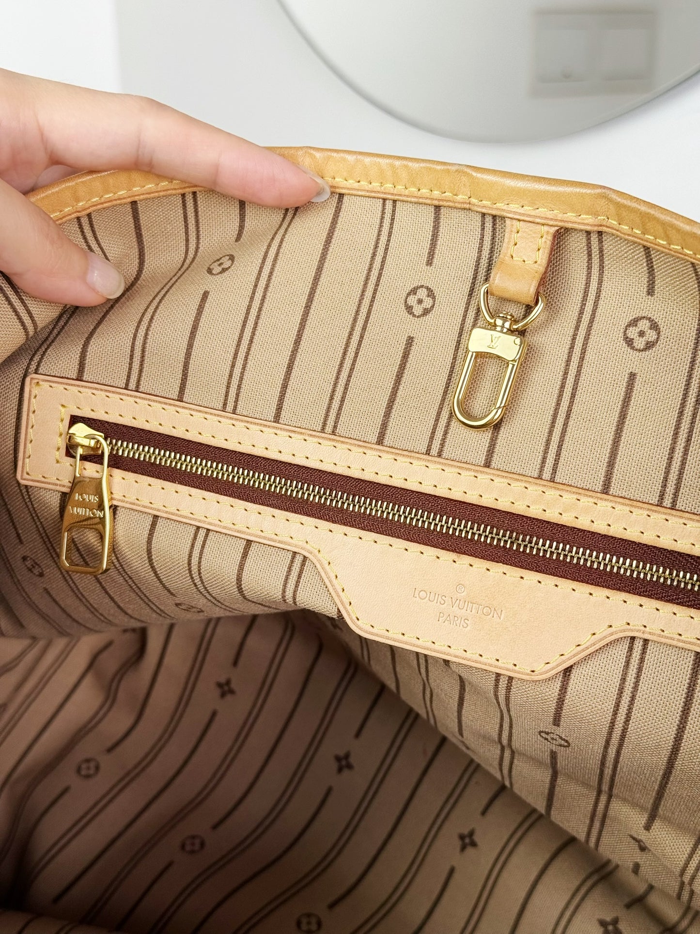 Louis Vuitton Vintage Delightful PM Tote Crossbody Bag