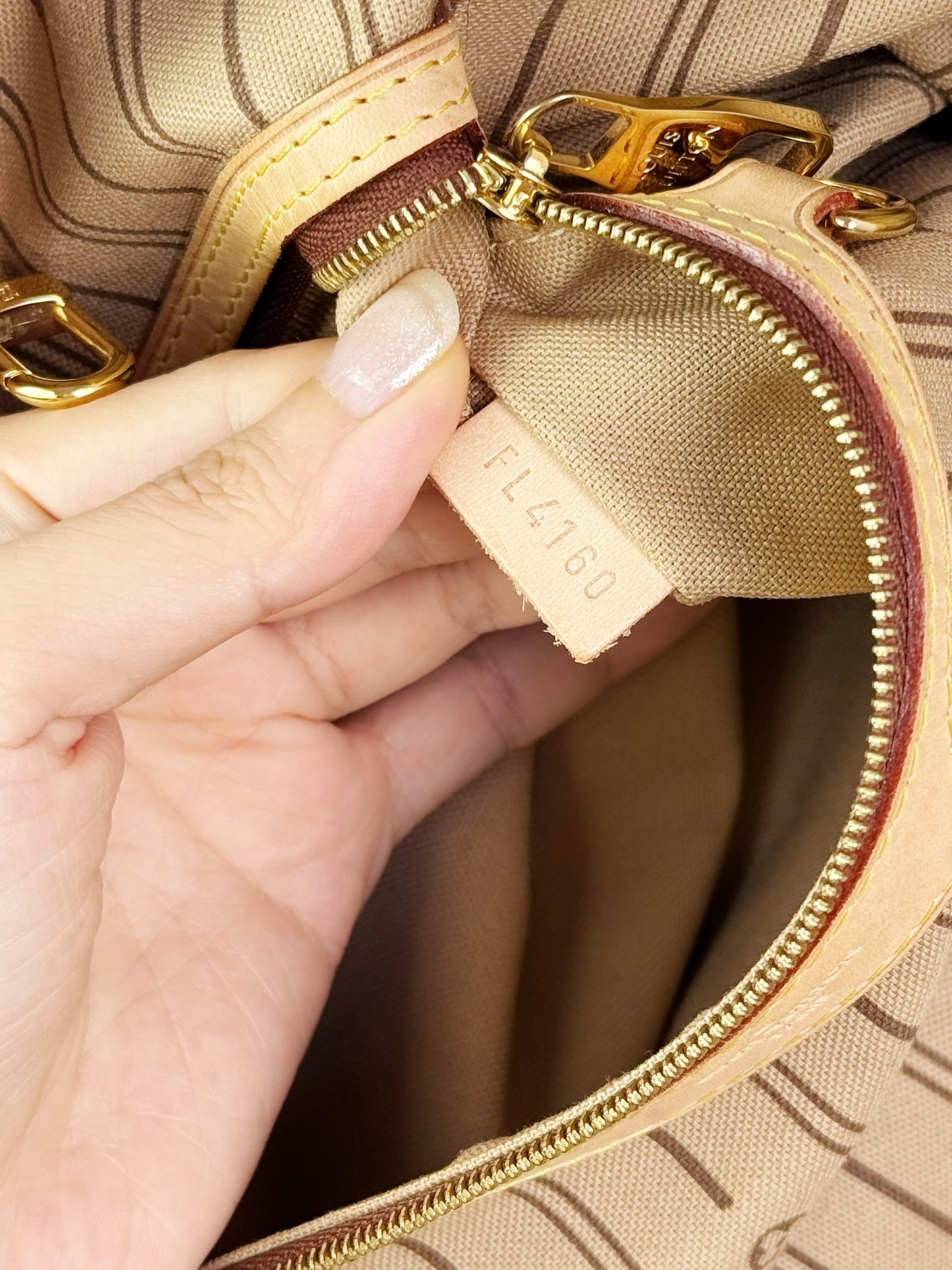 Louis Vuitton Vintage Delightful PM Tote Crossbody Bag