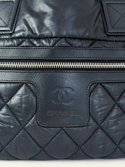 Chanel Vintage Coco Cocoon Tote Shoulder Bag