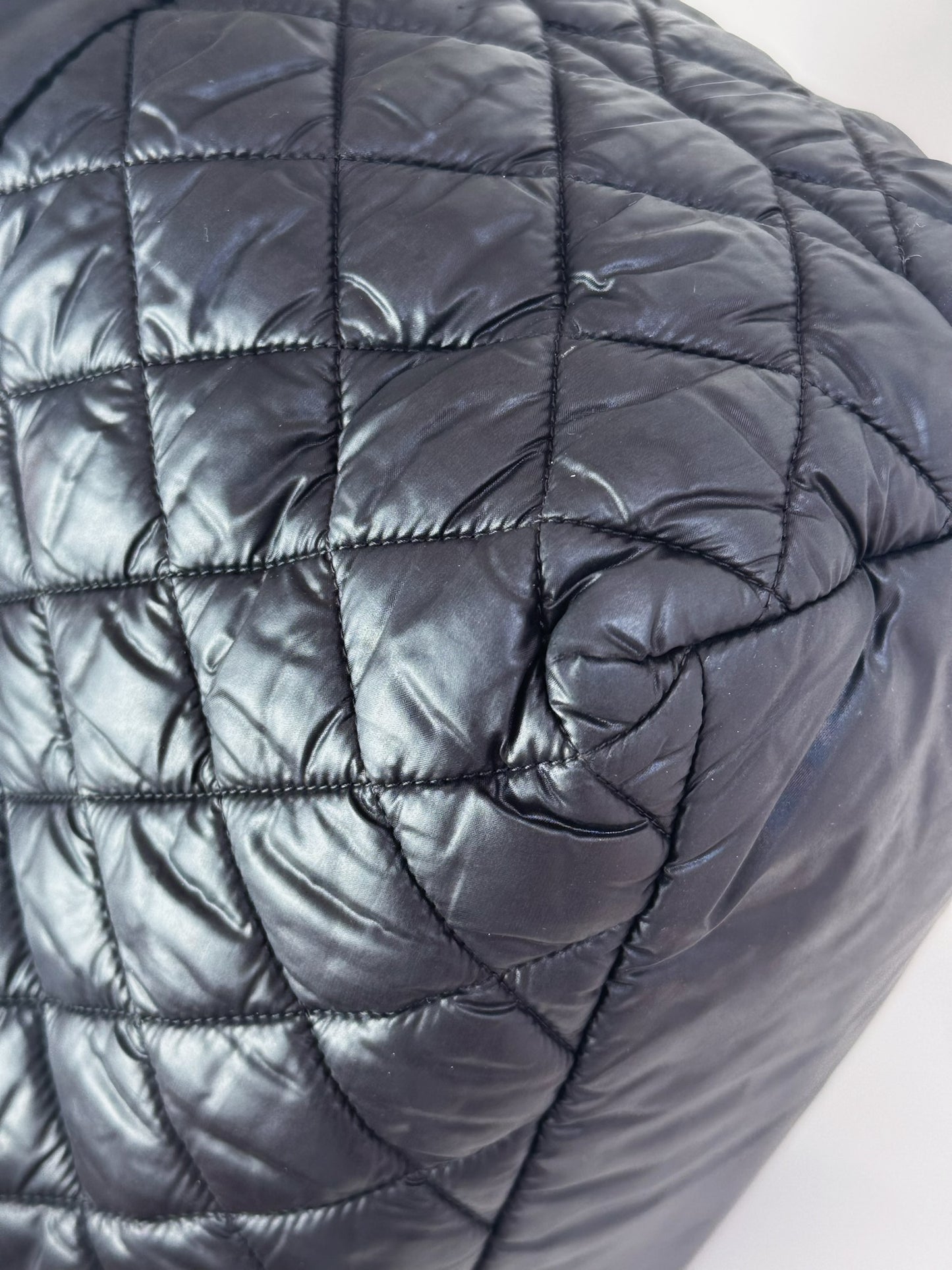 Chanel Vintage Coco Cocoon Tote Shoulder Bag