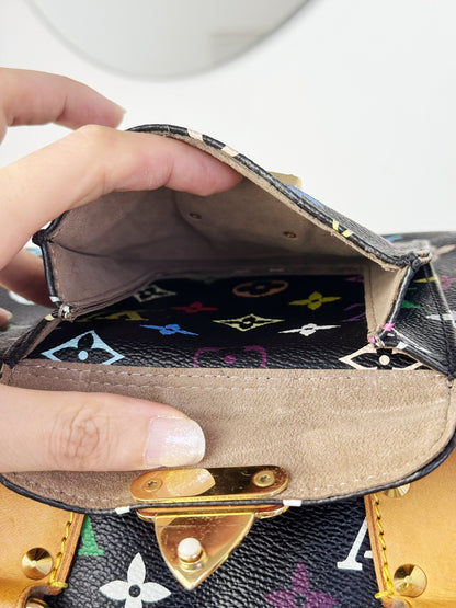 Louis Vuitton Vintage Takashi Murakami Multicolor Speedy 30 Handbag Crossbody Bag