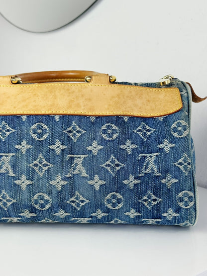 Louis Vuitton Vintage Denim Neo Speedy Handbag