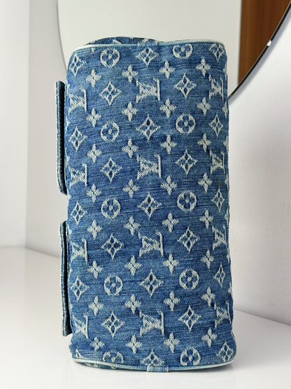Louis Vuitton Vintage Denim Neo Speedy Handbag