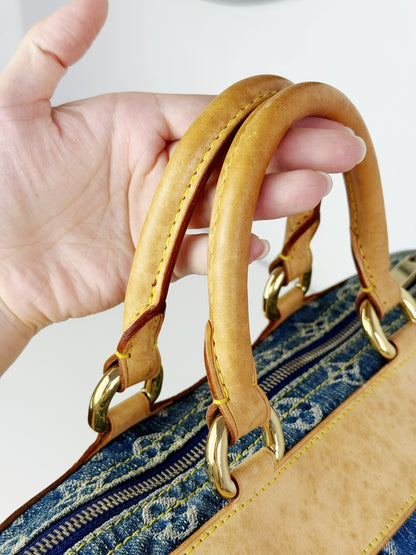 Louis Vuitton Vintage Denim Neo Speedy Handbag
