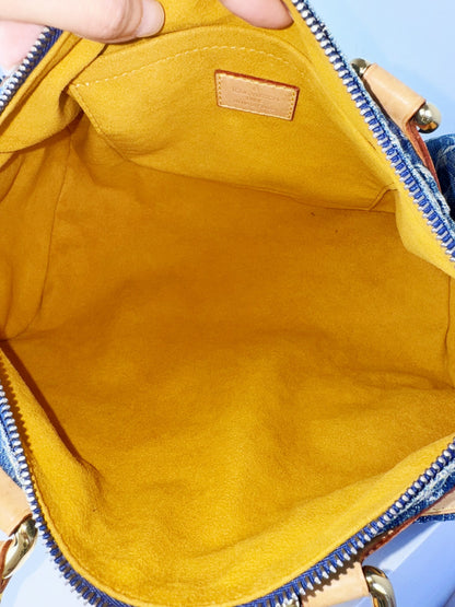 Louis Vuitton Vintage Denim Neo Speedy Handbag