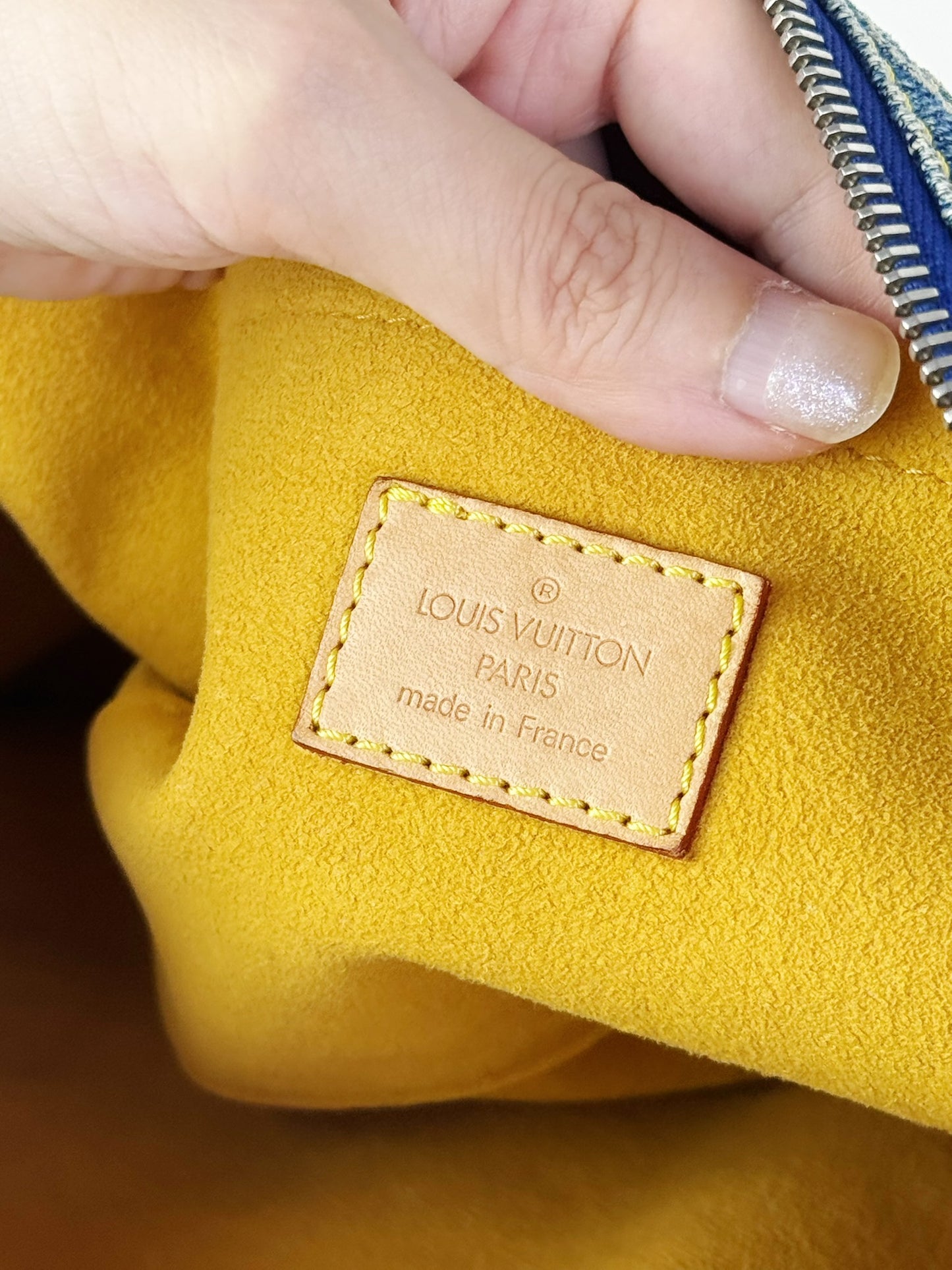 Louis Vuitton Vintage Denim Neo Speedy Handbag