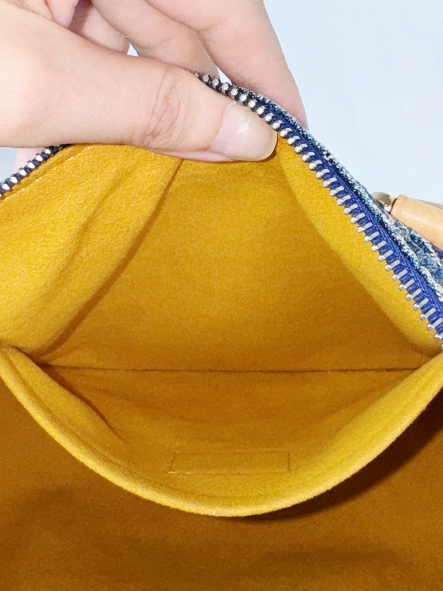 Louis Vuitton Vintage Denim Neo Speedy Handbag