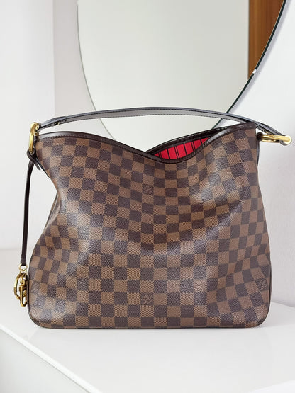 Louis Vuitton Vintage Damier Delightful PM Tote Crossbody Bag