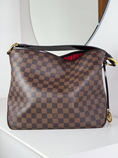 Louis Vuitton Vintage Damier Delightful PM Tote Crossbody Bag