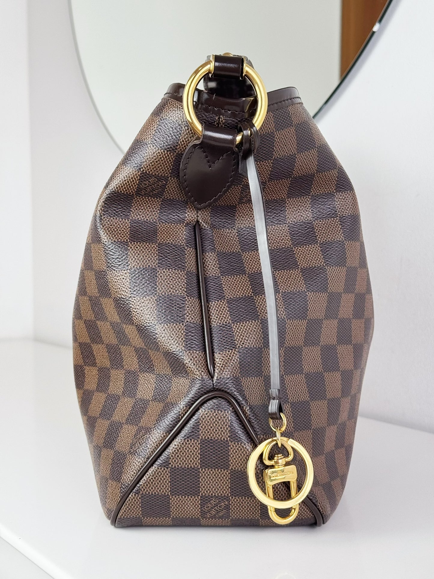 Louis Vuitton Vintage Damier Delightful PM Tote Crossbody Bag