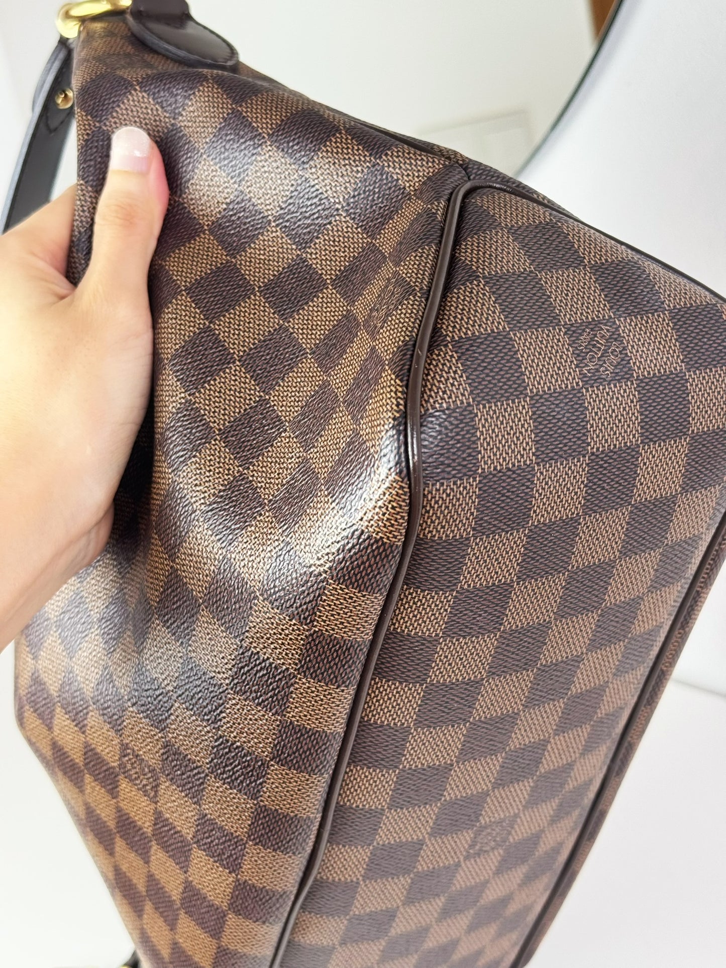 Louis Vuitton Vintage Damier Delightful PM Tote Crossbody Bag