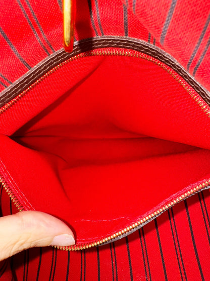 Louis Vuitton Vintage Damier Delightful PM Tote Crossbody Bag