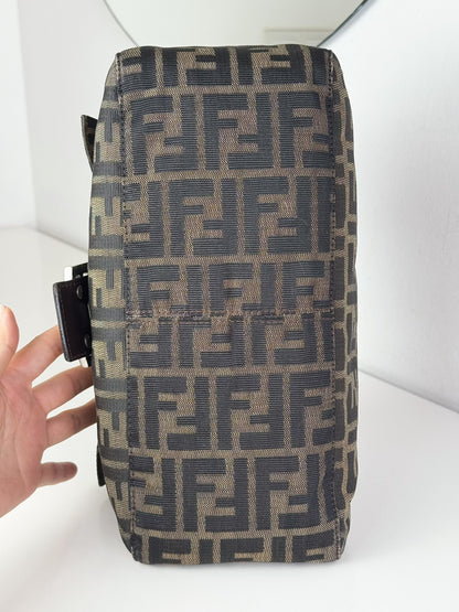 Fendi Vintage Zucca Mamma Baguette Shoulder Bag