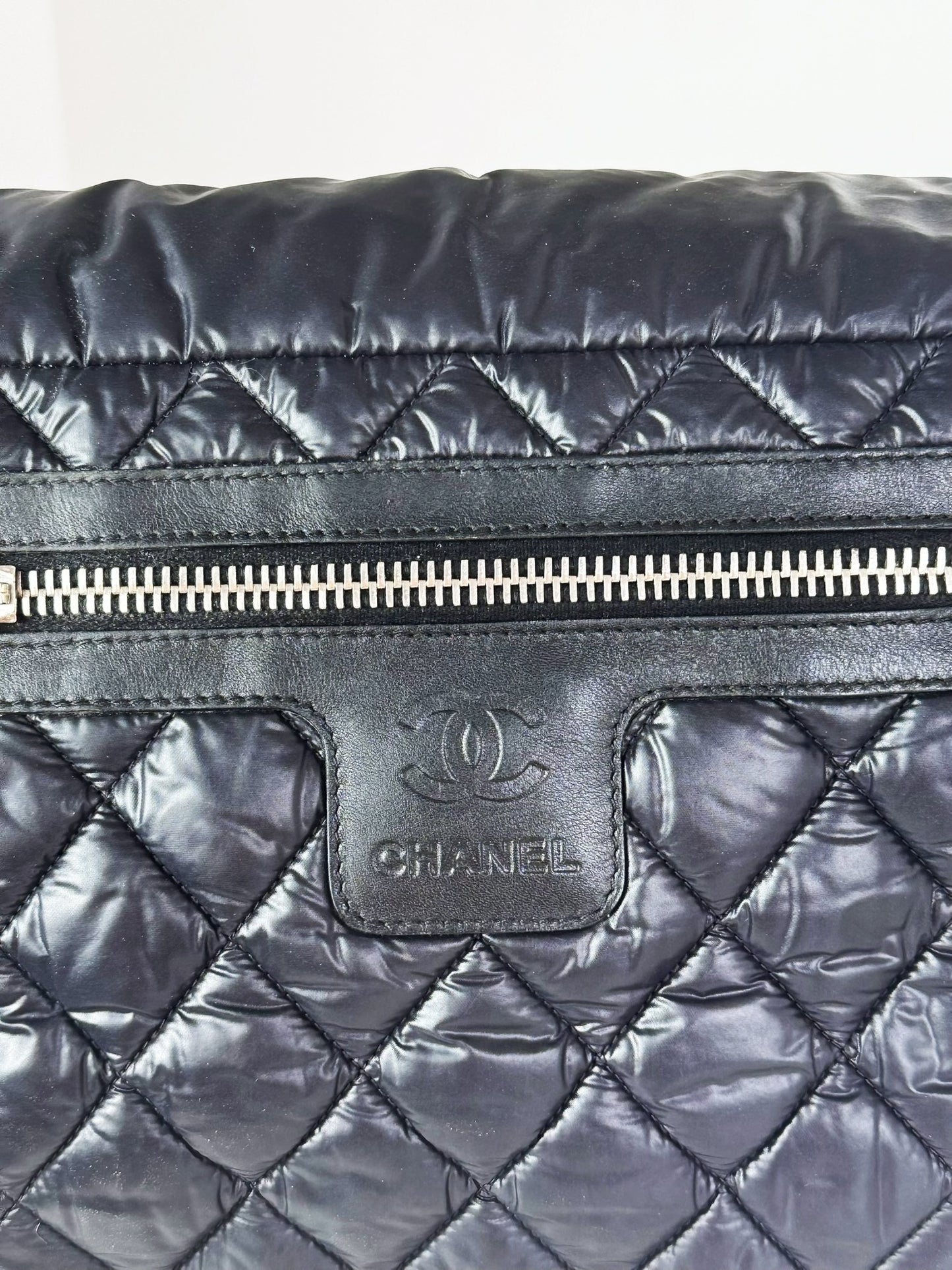 Chanel Vintage Coco Cocoon Flap Messenger Shoulder Crossbody Bag