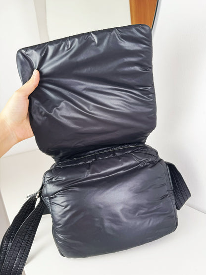 Chanel Vintage Coco Cocoon Flap Messenger Shoulder Crossbody Bag