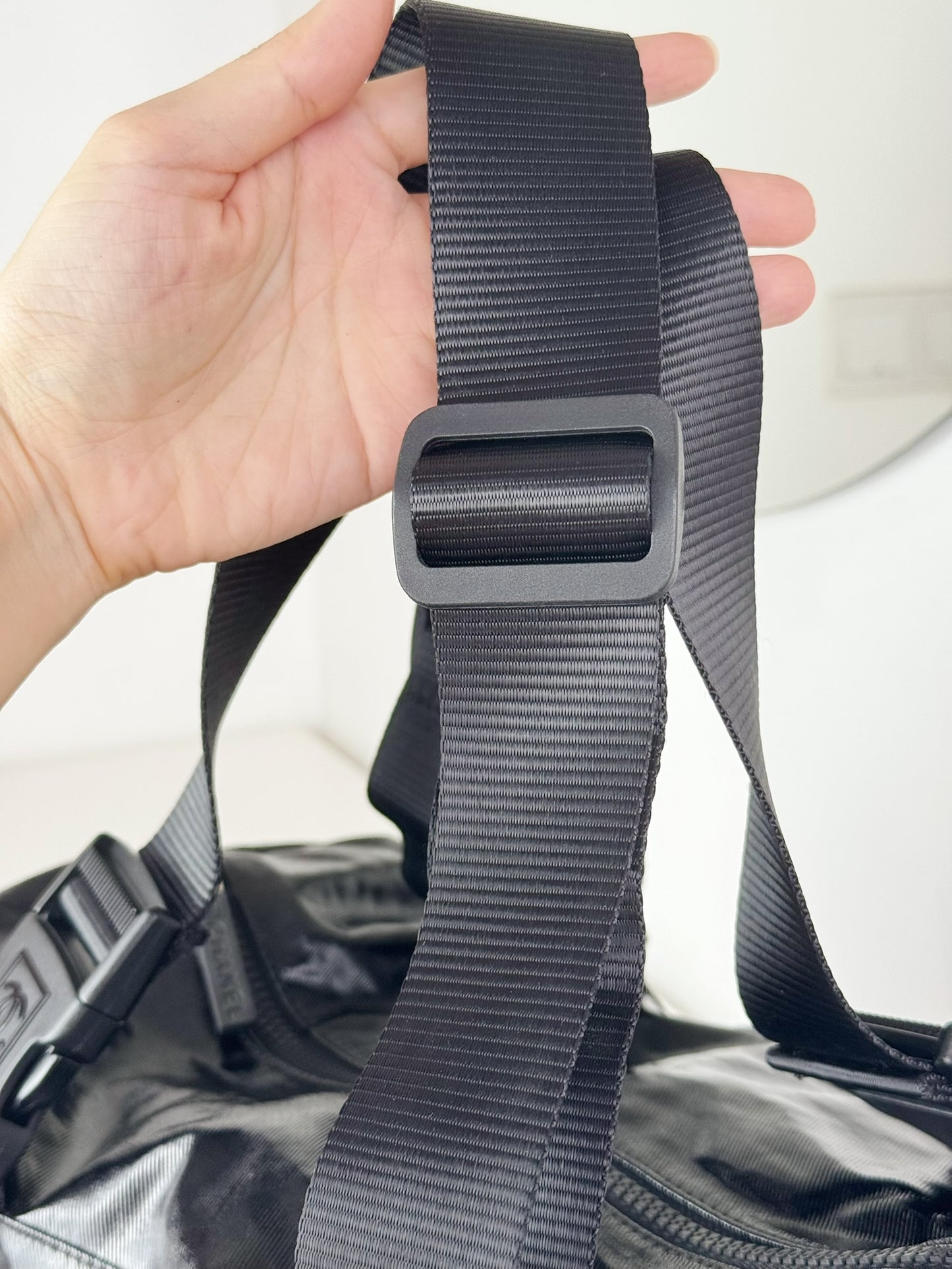 Chanel Vintage Coco Mark Sport Line Shoulder Gym Bag