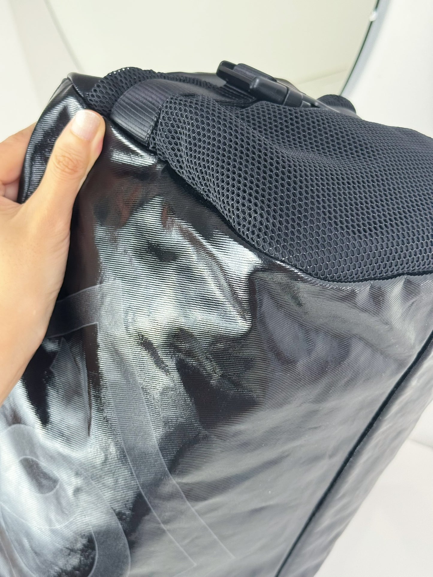 Chanel Vintage Coco Mark Sport Line Shoulder Gym Bag