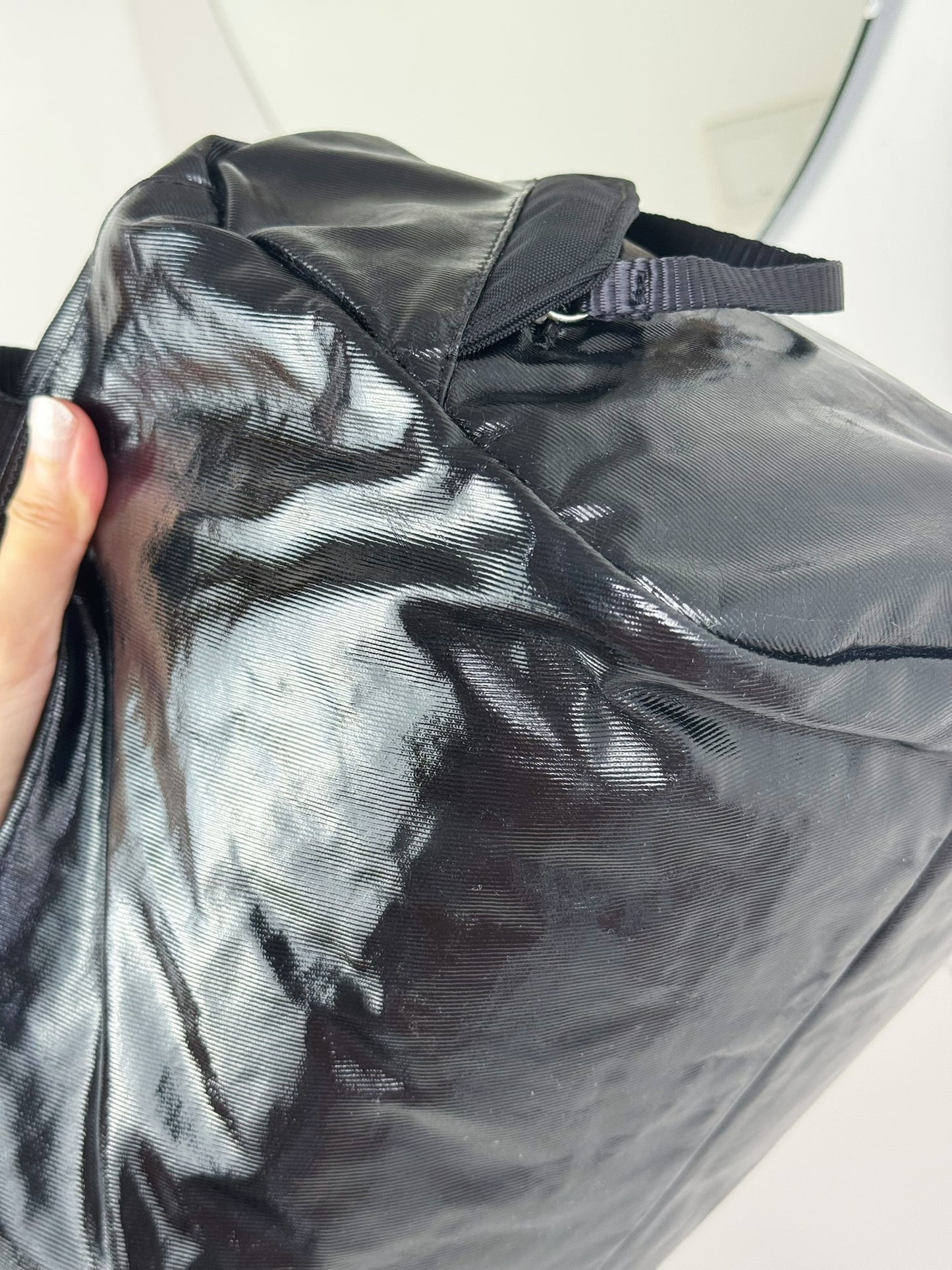 Chanel Vintage Coco Mark Sport Line Shoulder Gym Bag