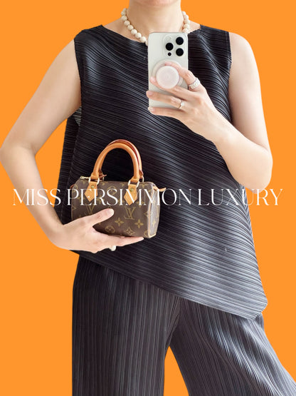 Louis Vuitton Vintage Mini Speedy Handbag Crossbody Bag