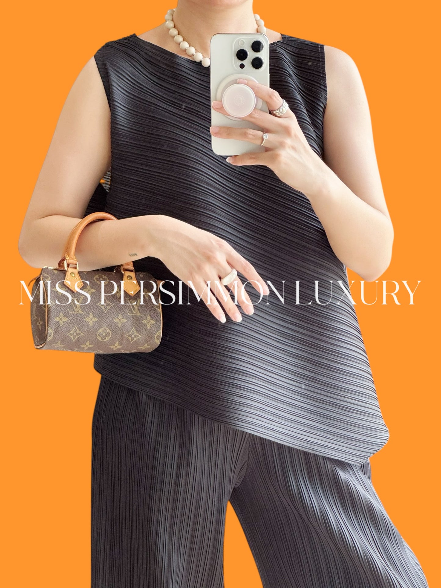 Louis Vuitton Vintage Mini Speedy Handbag Crossbody Bag