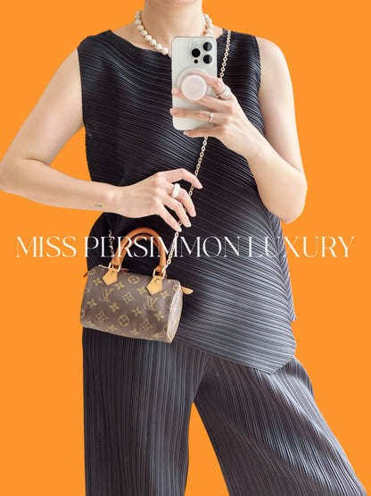 Louis Vuitton Vintage Mini Speedy Handbag Crossbody Bag