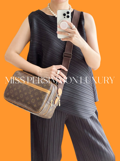 Louis Vuitton Vintage Reporter Shoulder Crossbody Bag