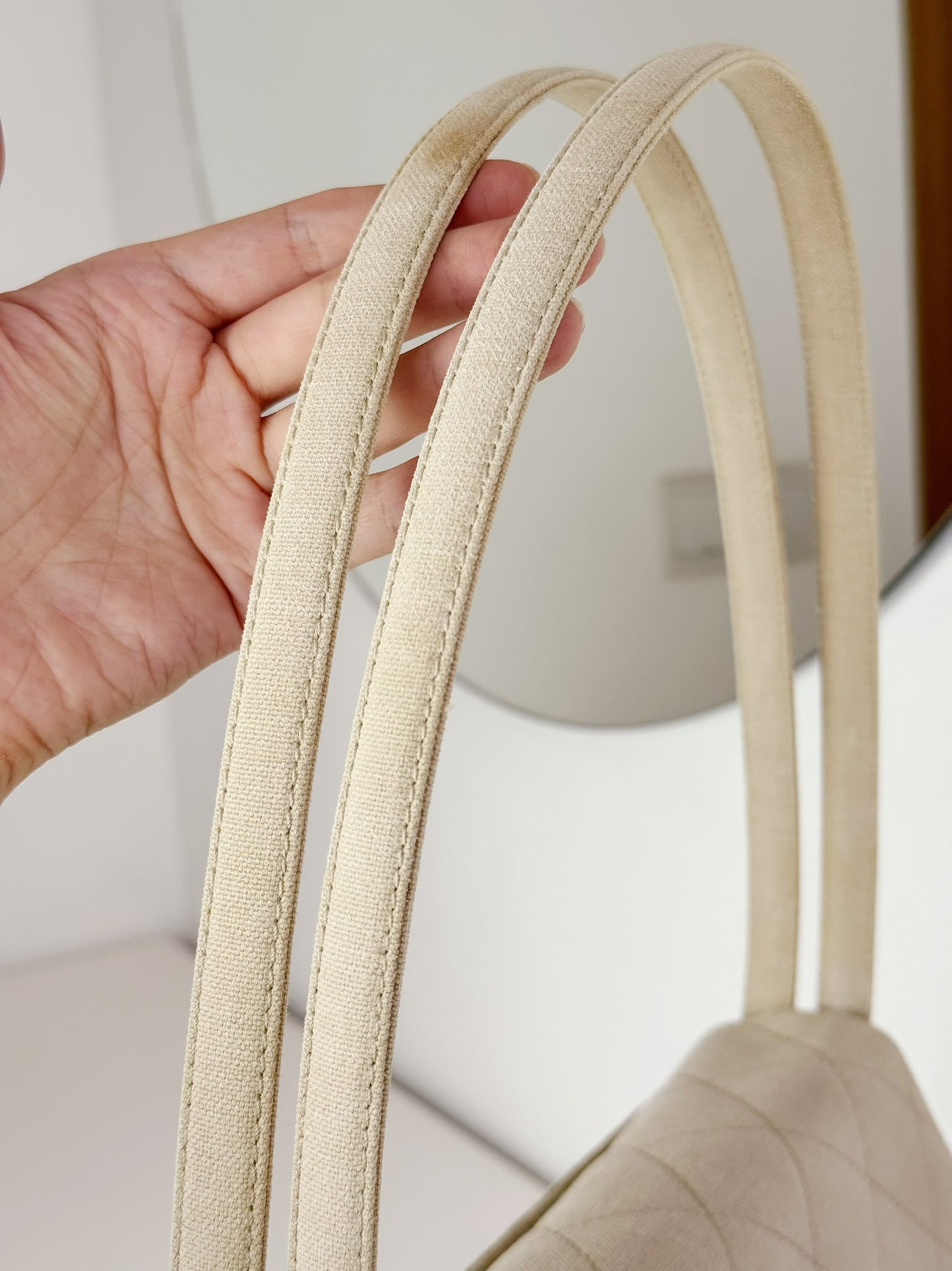 Chanel Vintage Turnlock Cocomark Tote Shoulder Bag