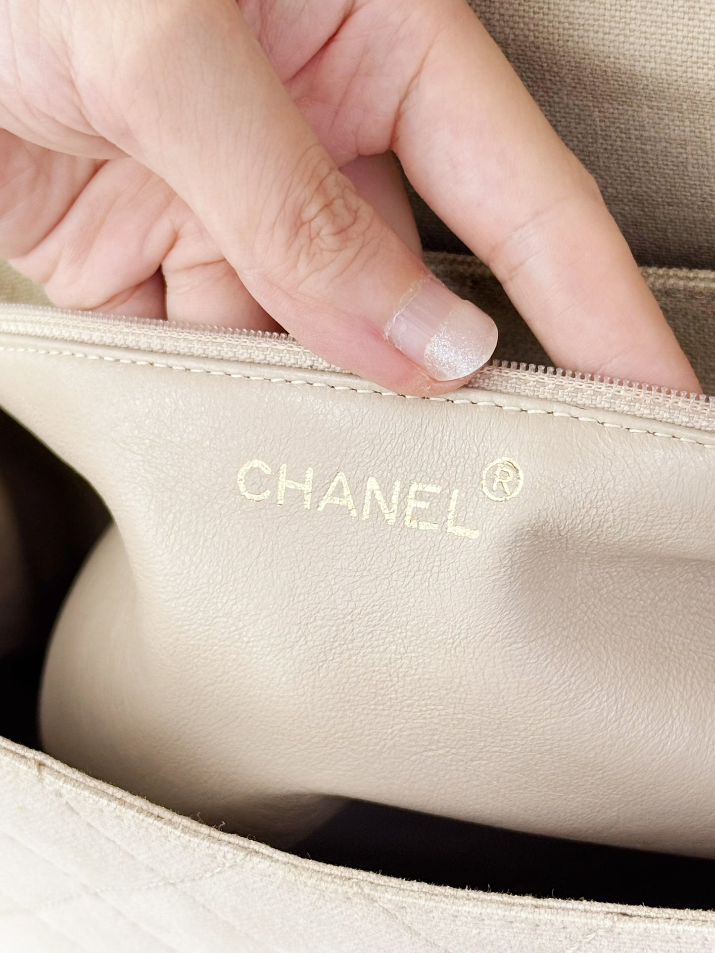 Chanel Vintage Turnlock Cocomark Tote Shoulder Bag
