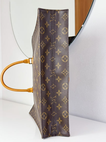 Louis Vuitton Vintage Sac Plat Handbag Tote Crossbody Bag